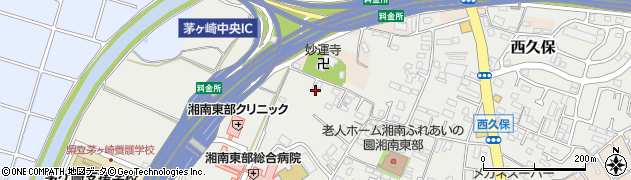 神奈川県茅ヶ崎市西久保451周辺の地図