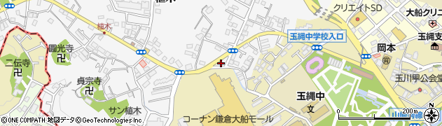 神奈川県鎌倉市植木260周辺の地図