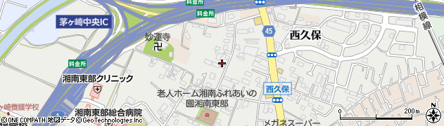 神奈川県茅ヶ崎市西久保1548周辺の地図