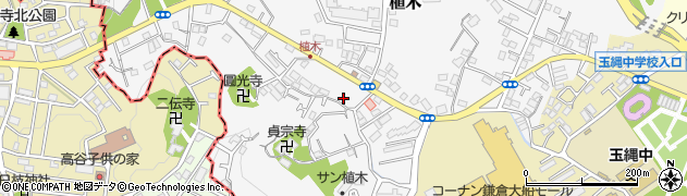 神奈川県鎌倉市植木581周辺の地図