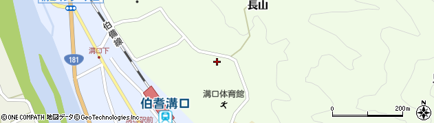 鳥取県西伯郡伯耆町長山259周辺の地図