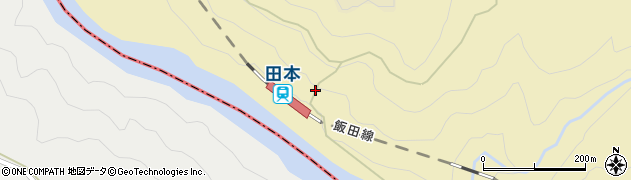 田本駅周辺の地図