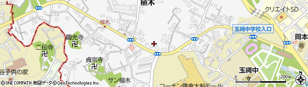 神奈川県鎌倉市植木351周辺の地図
