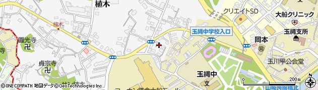 神奈川県鎌倉市植木243-15周辺の地図