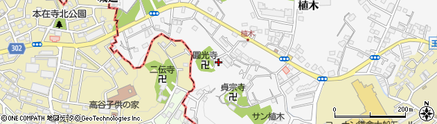 神奈川県鎌倉市植木550周辺の地図