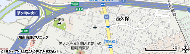 神奈川県茅ヶ崎市西久保1536周辺の地図