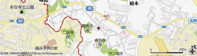 神奈川県鎌倉市植木556周辺の地図