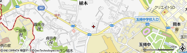 神奈川県鎌倉市植木287周辺の地図
