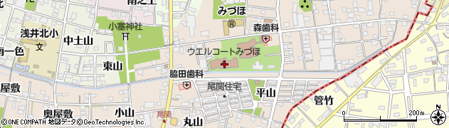 愛知県一宮市浅井町尾関同者163周辺の地図
