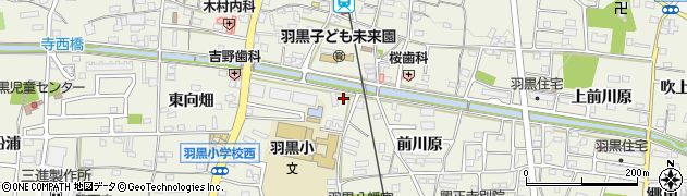愛知県犬山市羽黒前川原41周辺の地図