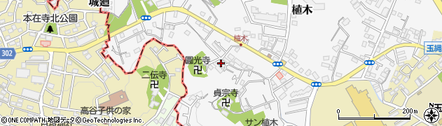 神奈川県鎌倉市植木557周辺の地図