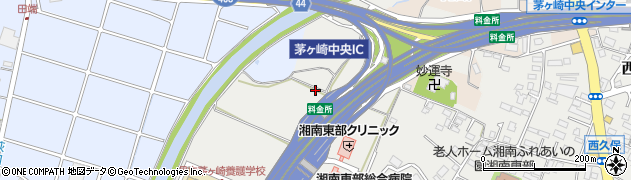 神奈川県茅ヶ崎市西久保81周辺の地図