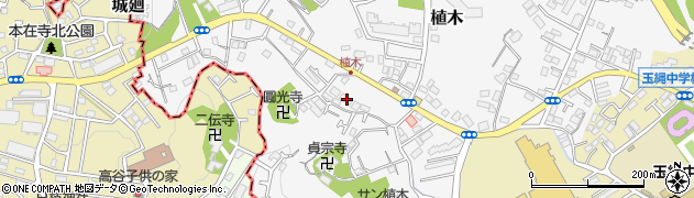 神奈川県鎌倉市植木563周辺の地図