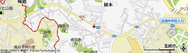 神奈川県鎌倉市植木580周辺の地図