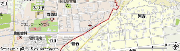 愛知県一宮市浅井町尾関同者202周辺の地図
