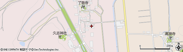 滋賀県米原市大鹿174周辺の地図