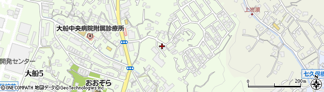 神奈川県鎌倉市大船1811周辺の地図