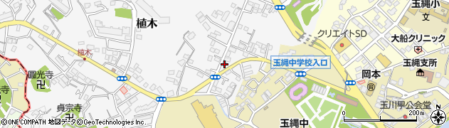 神奈川県鎌倉市植木250周辺の地図