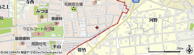 愛知県一宮市浅井町尾関同者201周辺の地図