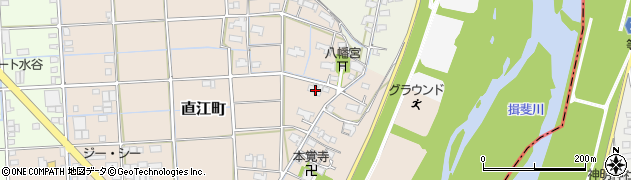 岐阜県大垣市直江町461周辺の地図