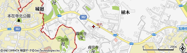 神奈川県鎌倉市植木534周辺の地図