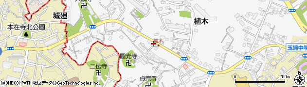 神奈川県鎌倉市植木445周辺の地図