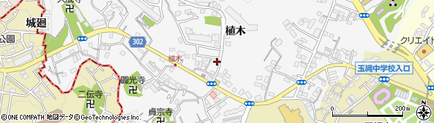 神奈川県鎌倉市植木360周辺の地図