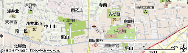愛知県一宮市浅井町尾関同者145周辺の地図