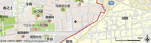 愛知県一宮市浅井町尾関同者194周辺の地図