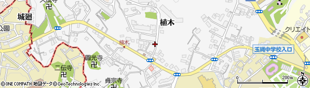 神奈川県鎌倉市植木361周辺の地図