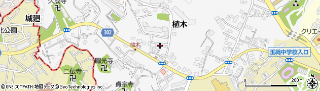 神奈川県鎌倉市植木394周辺の地図