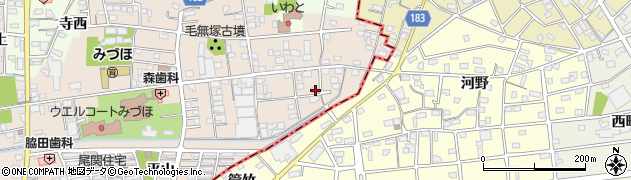 愛知県一宮市浅井町尾関同者188周辺の地図