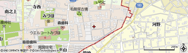 愛知県一宮市浅井町尾関同者195周辺の地図