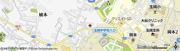神奈川県鎌倉市植木161周辺の地図