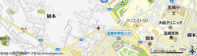 神奈川県鎌倉市植木163周辺の地図