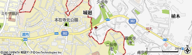 神奈川県鎌倉市植木501-54周辺の地図