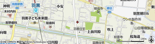 愛知県犬山市羽黒上前川原33周辺の地図