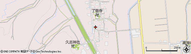 滋賀県米原市大鹿160周辺の地図