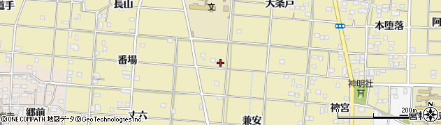 愛知県一宮市光明寺畳手83周辺の地図