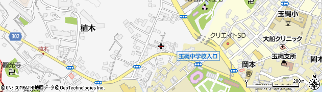 神奈川県鎌倉市植木166周辺の地図