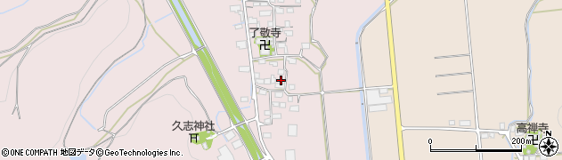 滋賀県米原市大鹿184周辺の地図