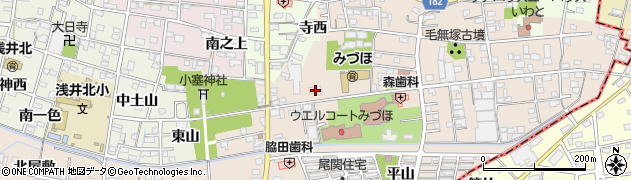 愛知県一宮市浅井町尾関同者139周辺の地図