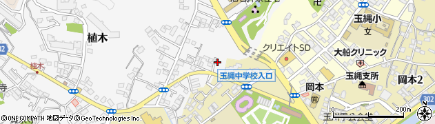 神奈川県鎌倉市植木160周辺の地図