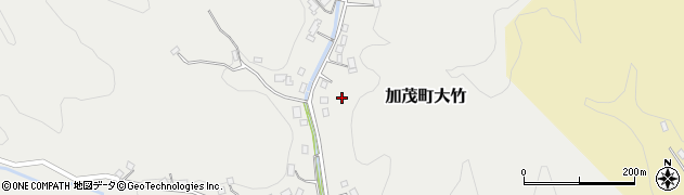 島根県雲南市加茂町大竹周辺の地図