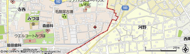 愛知県一宮市浅井町尾関同者187周辺の地図