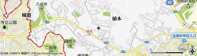 神奈川県鎌倉市植木398周辺の地図