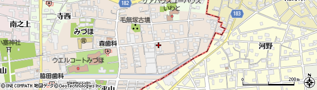 愛知県一宮市浅井町尾関同者171周辺の地図