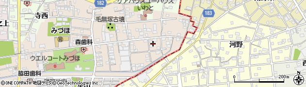 愛知県一宮市浅井町尾関同者176周辺の地図