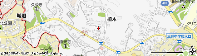 神奈川県鎌倉市植木392周辺の地図