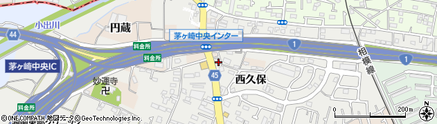 神奈川県茅ヶ崎市西久保1518周辺の地図